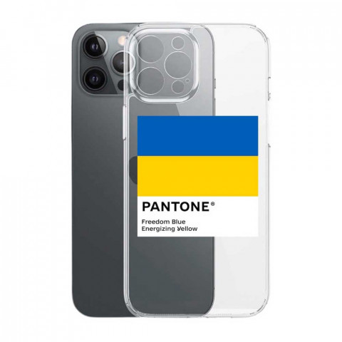 Патріотичний чохол для iPhone 13 Pro з малюнком "Pantone" Патріотичний чохол для iPhone 13 Pro з малюнком "Pantone"